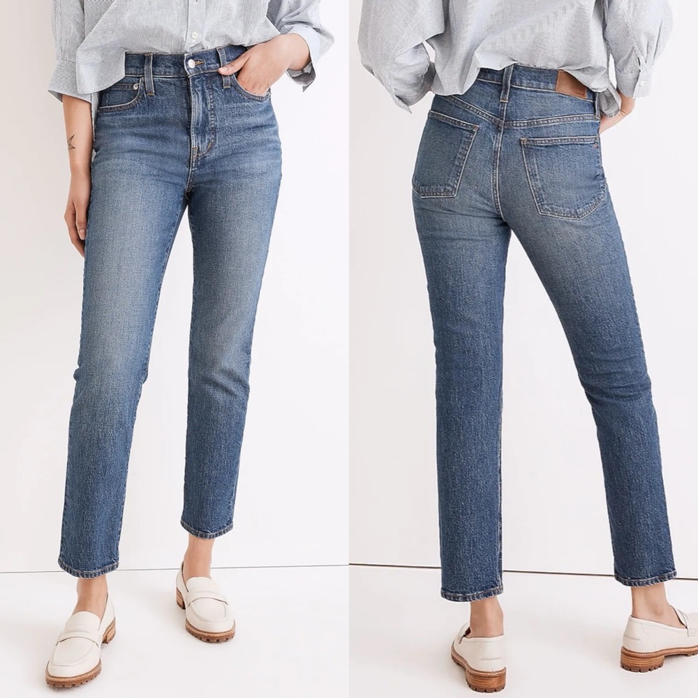 NWT Madewell The Perfect Vintage High Rise Jeans